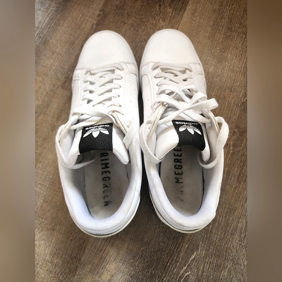 Adidas Court Tourino All White Men's Sneakers, Size 10, Lightly Worn - Picture 11 of 11